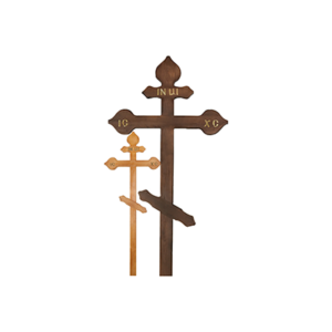 Крест «Резной» сосновый